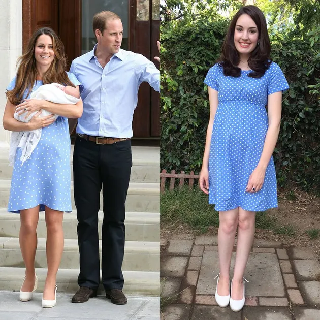 Fashion Mirip Kate Middleton