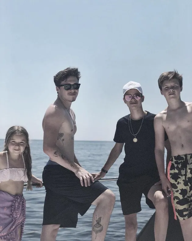 Liburan Keluarga Beckham