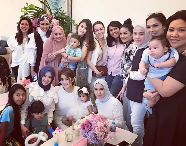 Olla Ramlan rayakan ulang tahun anak