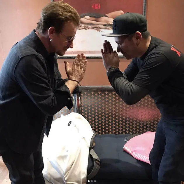 Gading Marten Ngobrol Bareng Bono U2