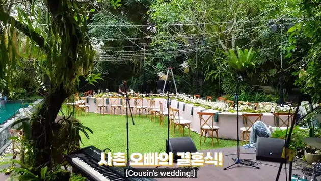 Foto Dita Karang di Pernikahan Kakak Sepupunya yang Mewah