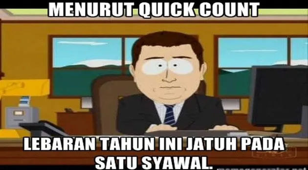 meme mudik, meme lebaran, meme hari raya