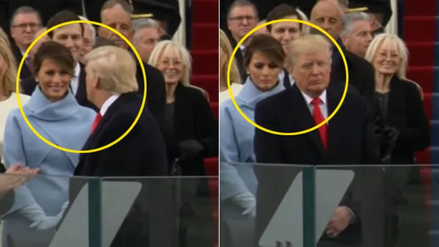 Melania - Donald Trump\&#039;s Awkward Moment