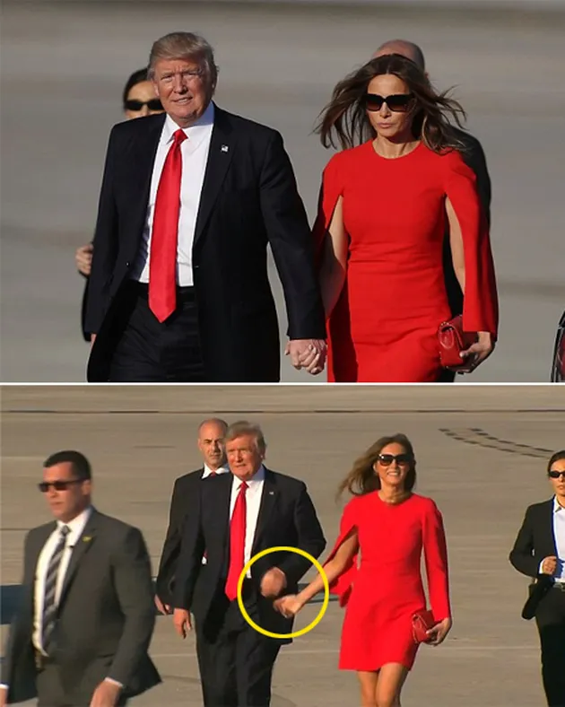 Melania - Donald Trump\&#039;s Awkward Moment