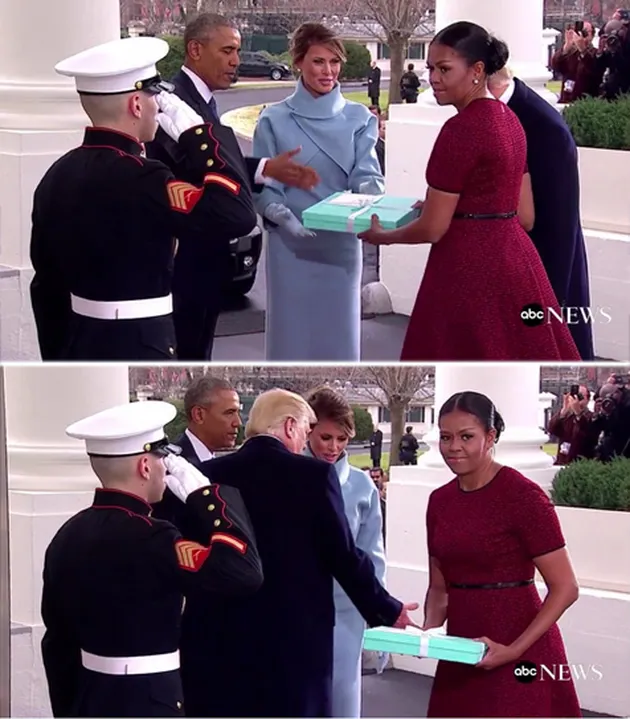 Melania - Donald Trump\&#039;s Awkward Moment