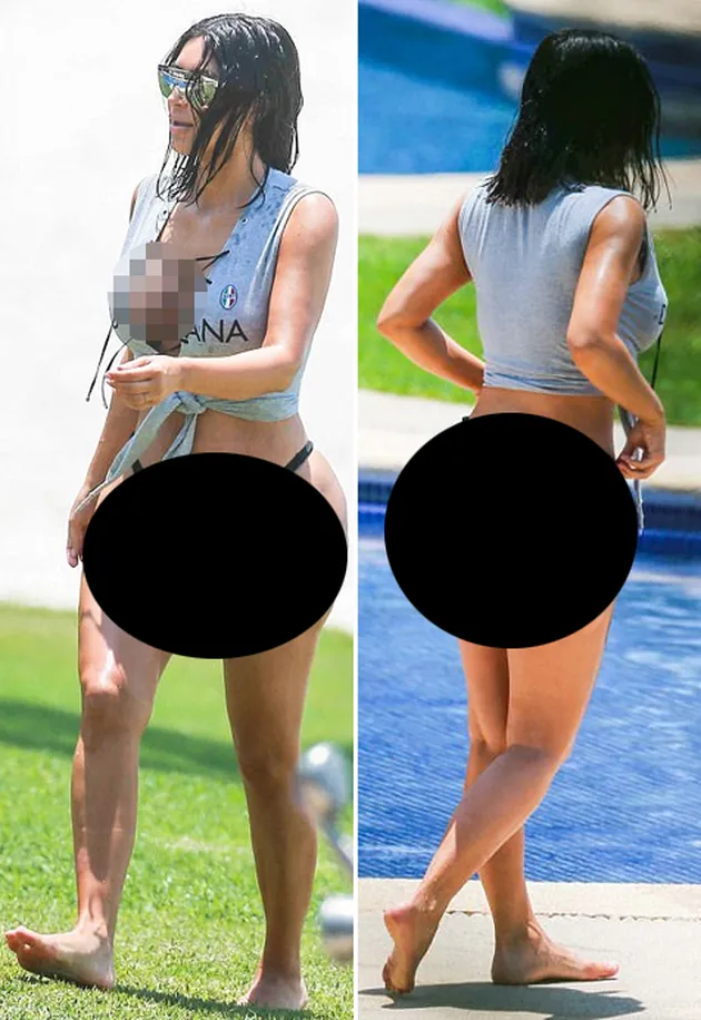 Evolusi Body Kim Kardashian