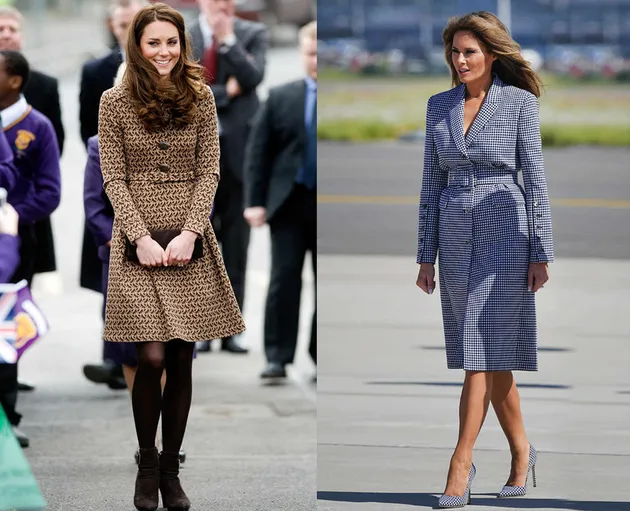 Fashion Kate Middleton vs Melania Trump