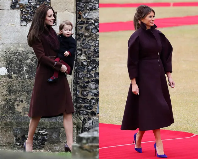 Fashion Kate Middleton vs Melania Trump