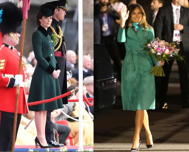 Fashion Kate Middleton vs Melania Trump