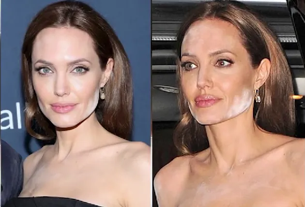 Celebrity Make-up Fails