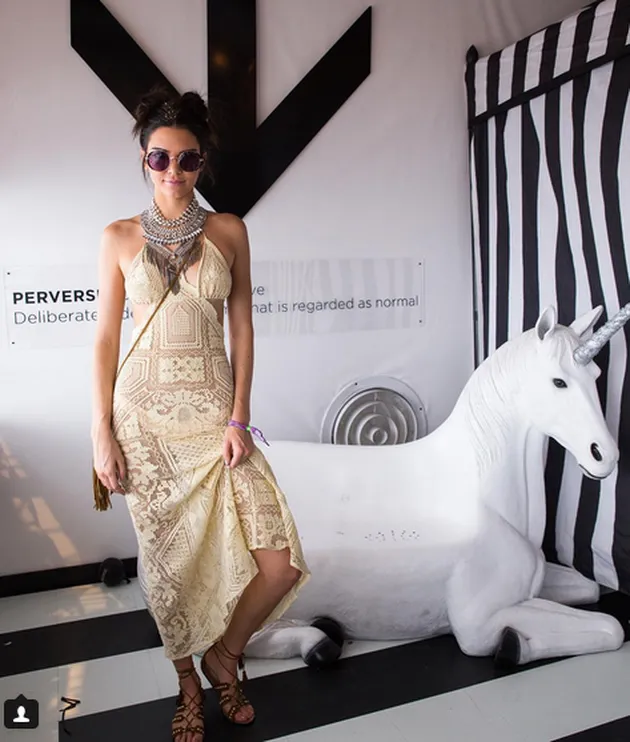 Kylie Jenner di Coachella 2016