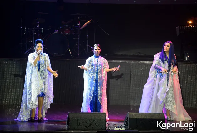 Menggelar konser bertajuk LiveExclusiveConcert, 3 Diva hadir dalam formasi lengkap di Balai Sarbini, Jakarta pada Sabtu (17/9) tadi malam.