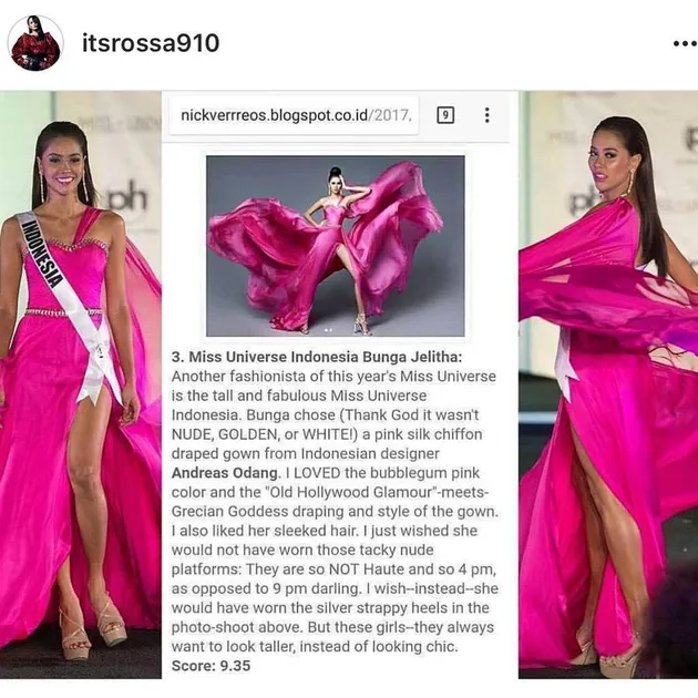 Bunga Jelitha - Miss Universe 2017