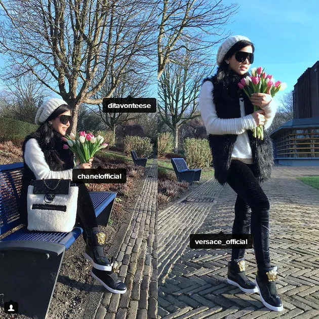 Liburan Ala Syahrini