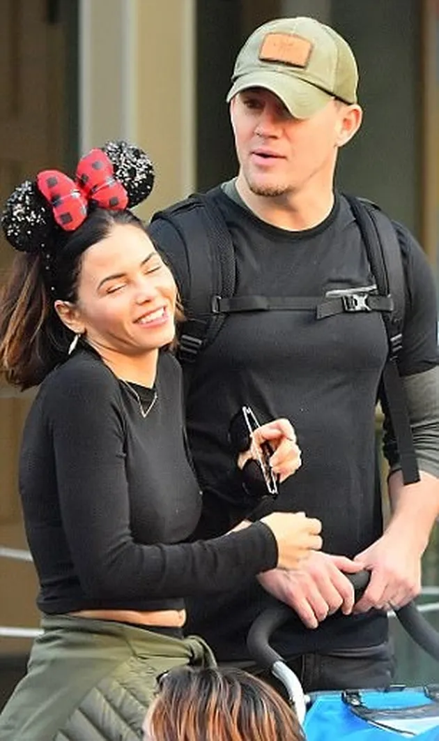 Keluarga Channing Tatum ke Disneyland