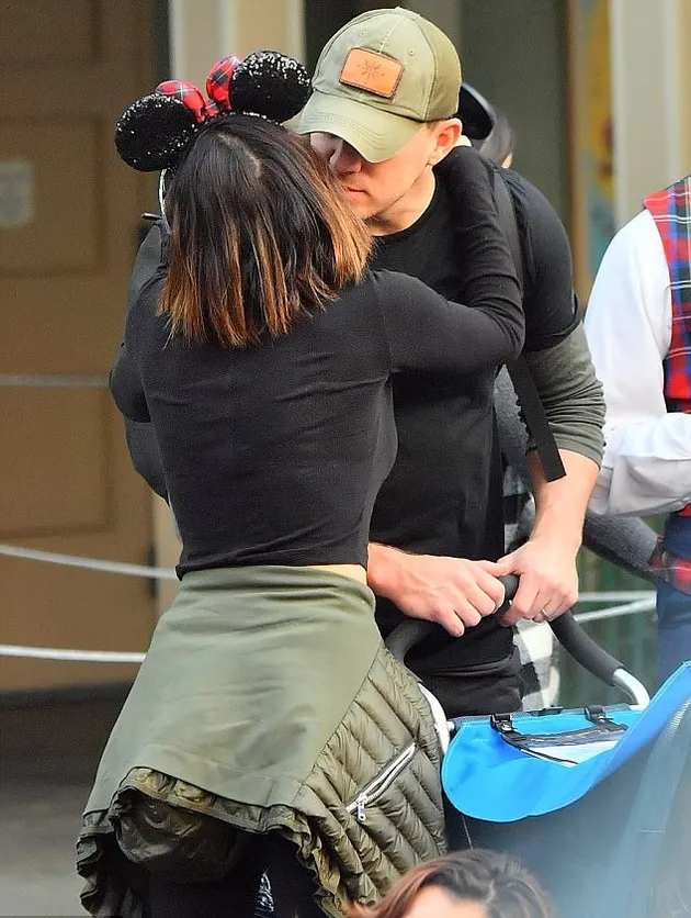 Keluarga Channing Tatum ke Disneyland