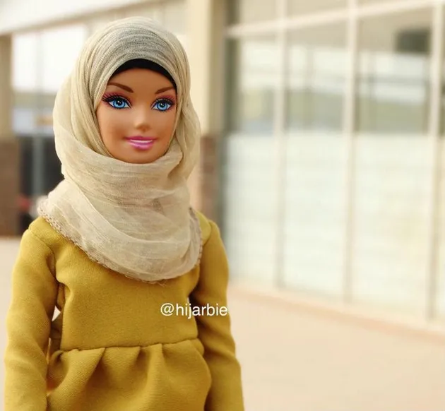 barbie, boneka barbie, barbie pakai hijab, hijarbie