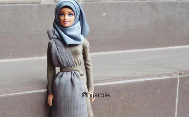 barbie, boneka barbie, barbie pakai hijab, hijarbie