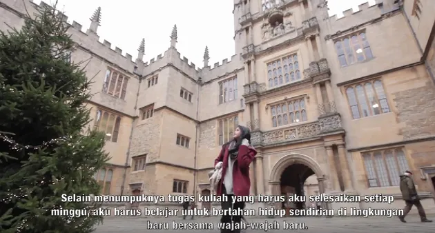 Maudy Ayunda di Oxford