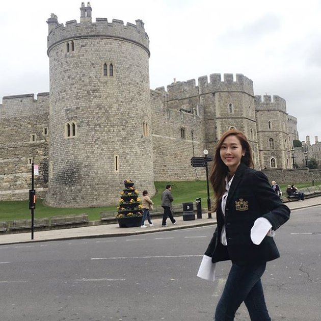 Liburan Jessica Jung di Inggris