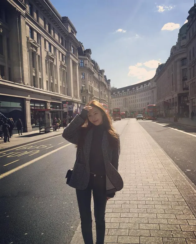 Liburan Jessica Jung di Inggris