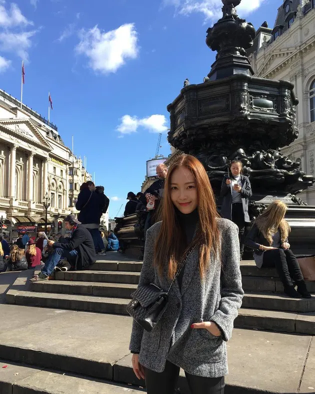 Liburan Jessica Jung di Inggris