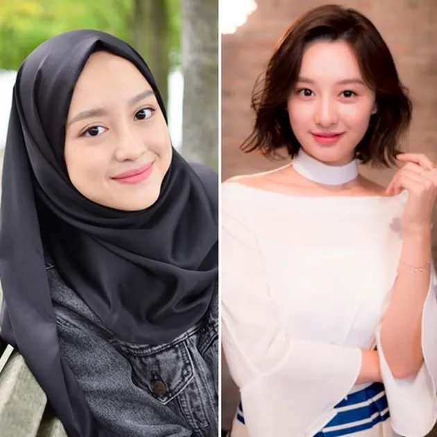 Gita Savitri Kembaran Kim Ji Won