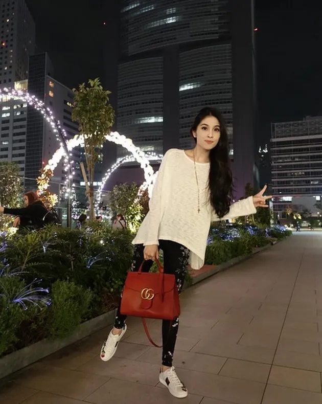 OOTD Sandra Dewi - Bulan Madu di Jepang
