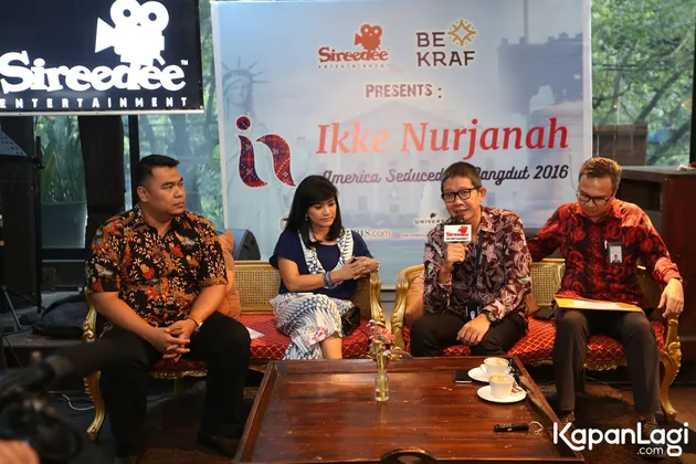 Ikke Nurjanah akan segera bertolak ke Amerika Serikat untuk sebuah misi yakni mensosialisasikan musik asli tanah air kita tercinta, dangdut!