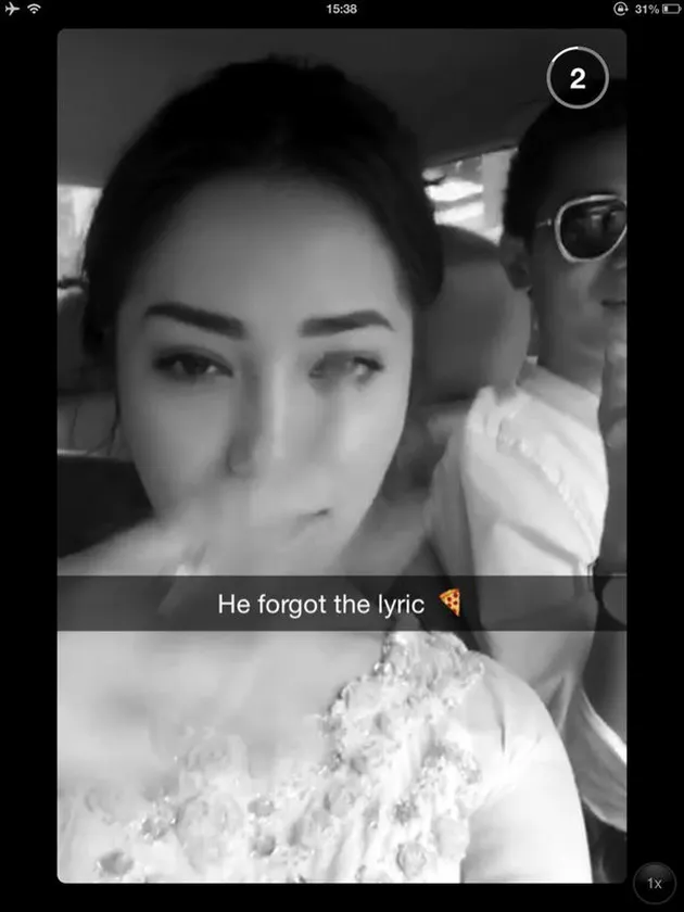 snapchat selebriti, akun snapchat selebriti