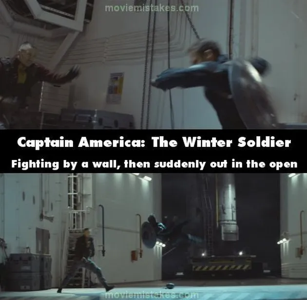 captain america, bloopers captain america, kesalahan captain america