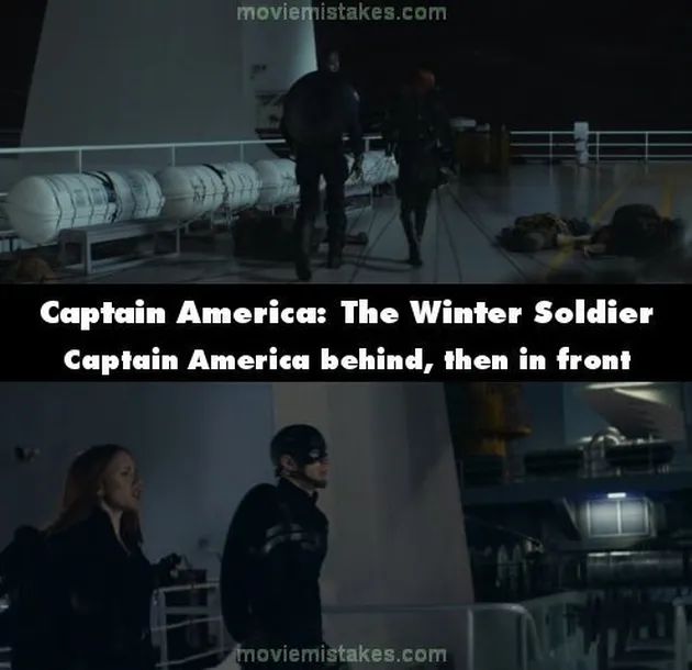 captain america, bloopers captain america, kesalahan captain america