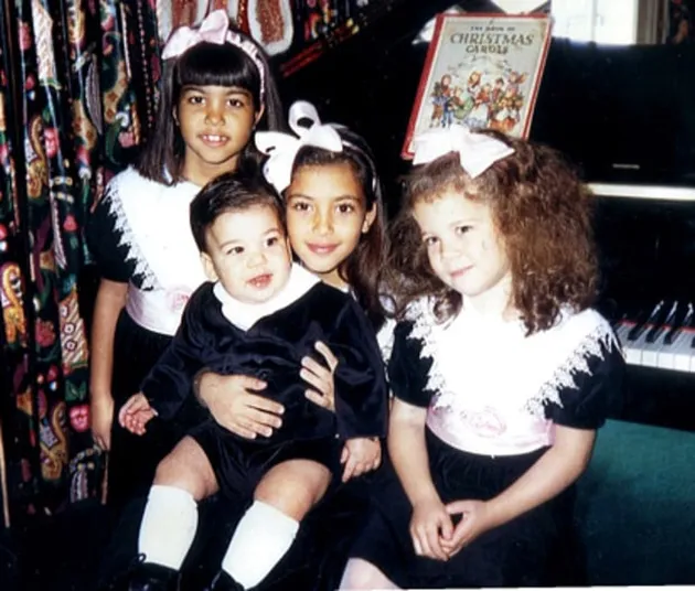 Foto Jadul Keluarga Kardashian