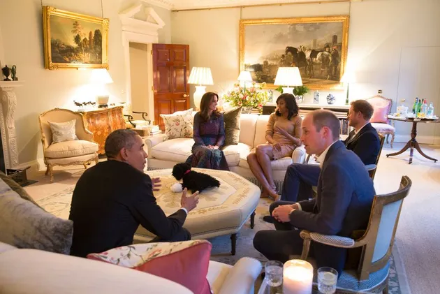 Barack Obama &amp; Putra Kate Middleton