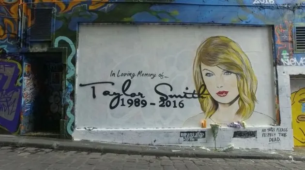 Mural Kematian Taylor Swift