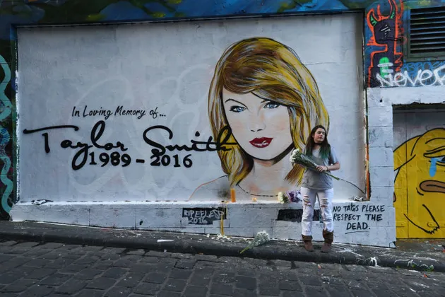 Mural Kematian Taylor Swift