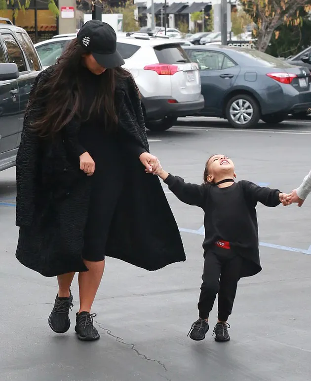 Foto Lucu North West, Anak Kim Kardashian