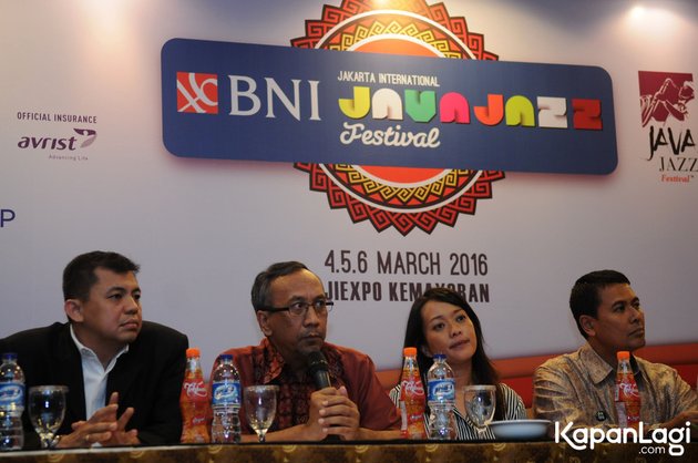 Acara Java Jazz juga didukung oleh Kementrian Lingkungan Hidup dan juga Dinas Pariwisata Jakarta.