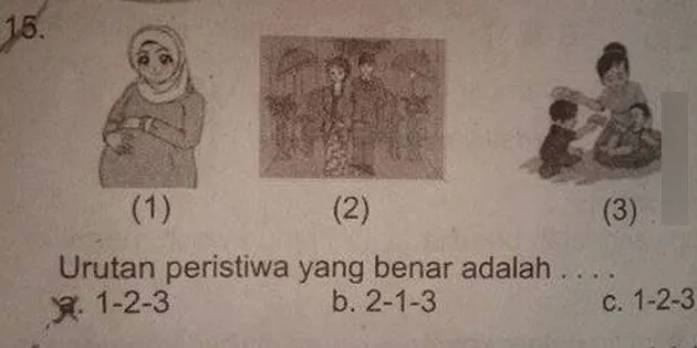 Jawaban soal ujian paling konyol