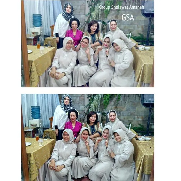 foto pernikahan Gista Putri