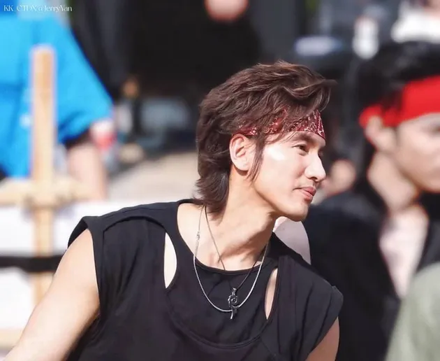 Foto Jerry Yan Cosplay Jadi Taomingse di Sebuah Acara