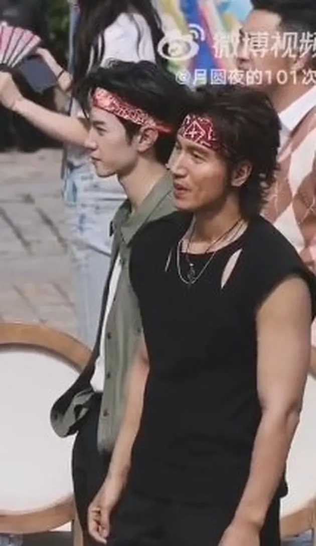 Foto Jerry Yan Cosplay Jadi Taomingse di Sebuah Acara