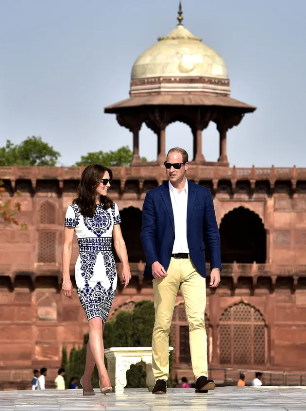 Kate Middleton ke Taj Mahal