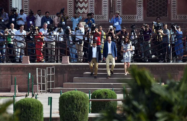 Kate Middleton ke Taj Mahal