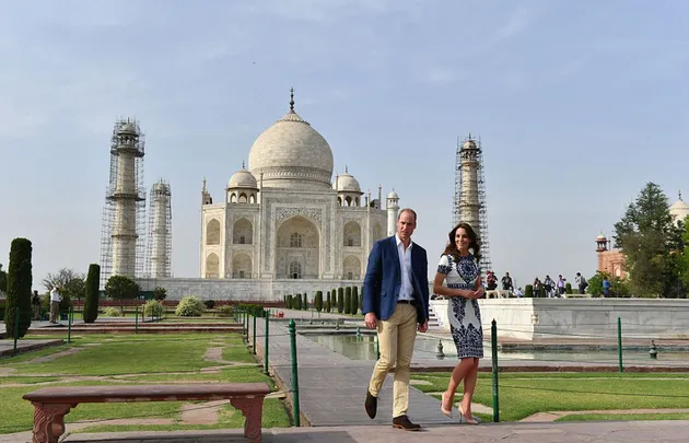 Kate Middleton ke Taj Mahal