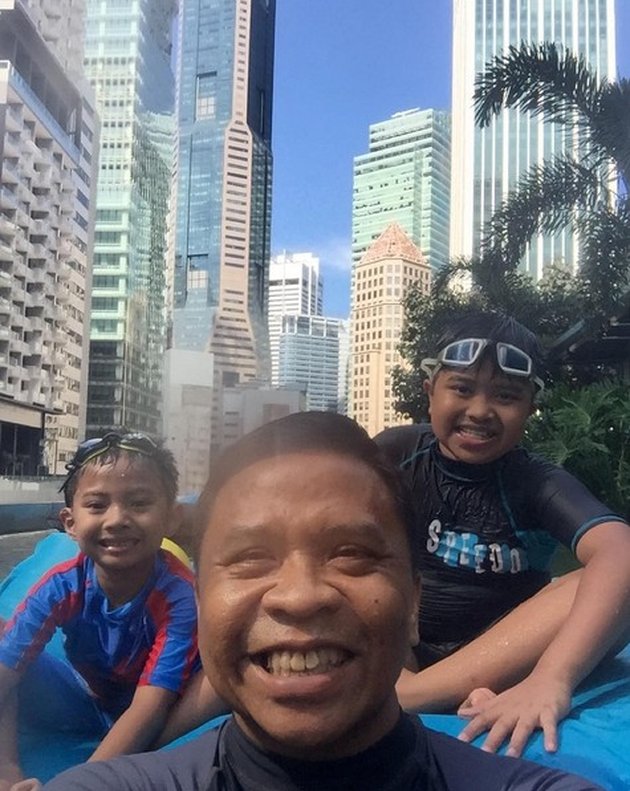 FOTO: Kebersamaan Oon Bareng Istri & Anaknya Semasa Hidup ...