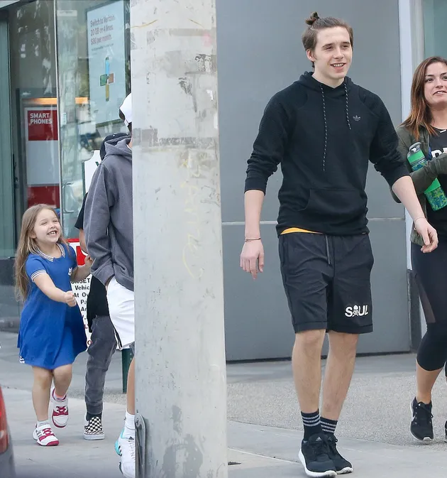Harper Beckham Nge-Gym