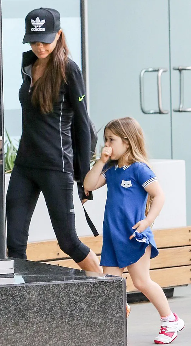 Harper Beckham Nge-Gym