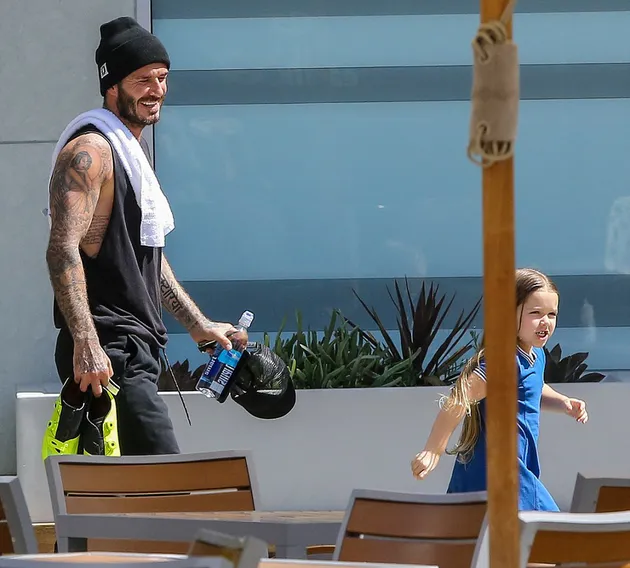 Harper Beckham Nge-Gym