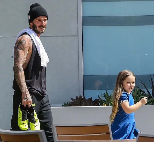 Harper Beckham Nge-Gym